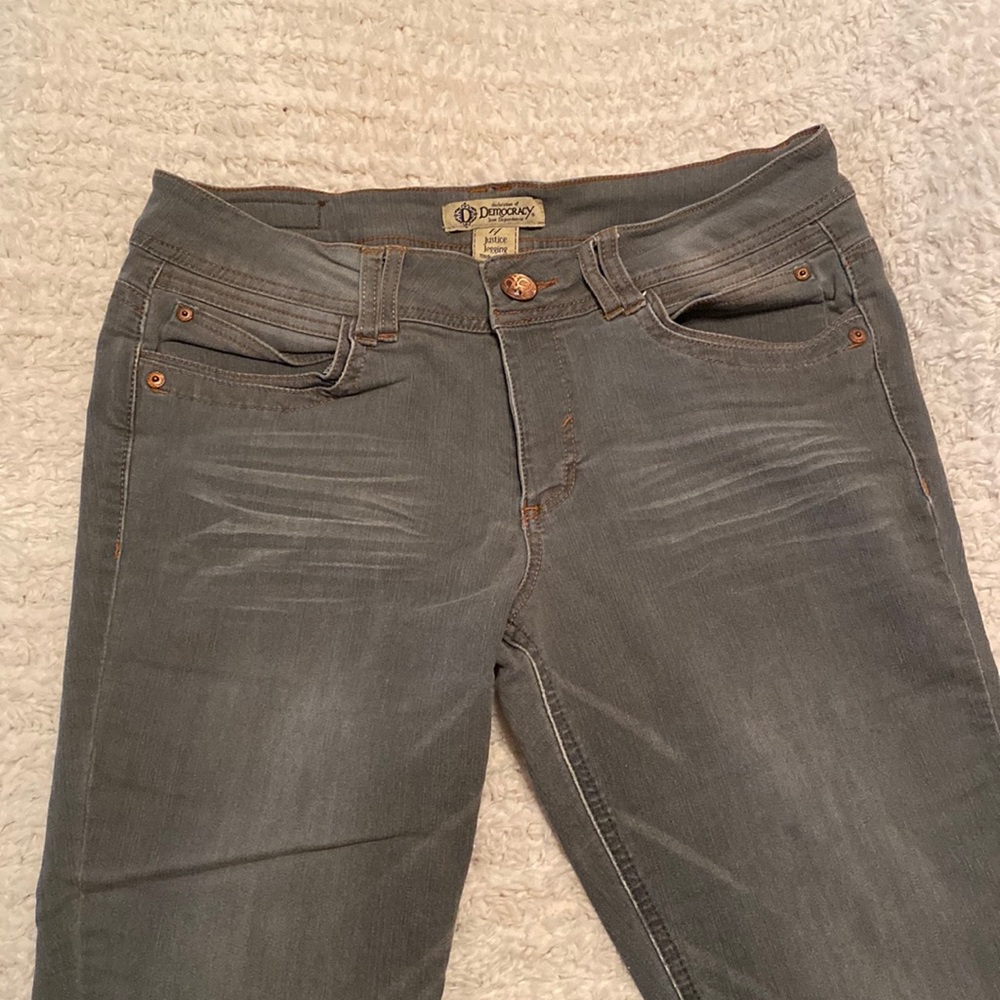 Grey Skinny Jegging